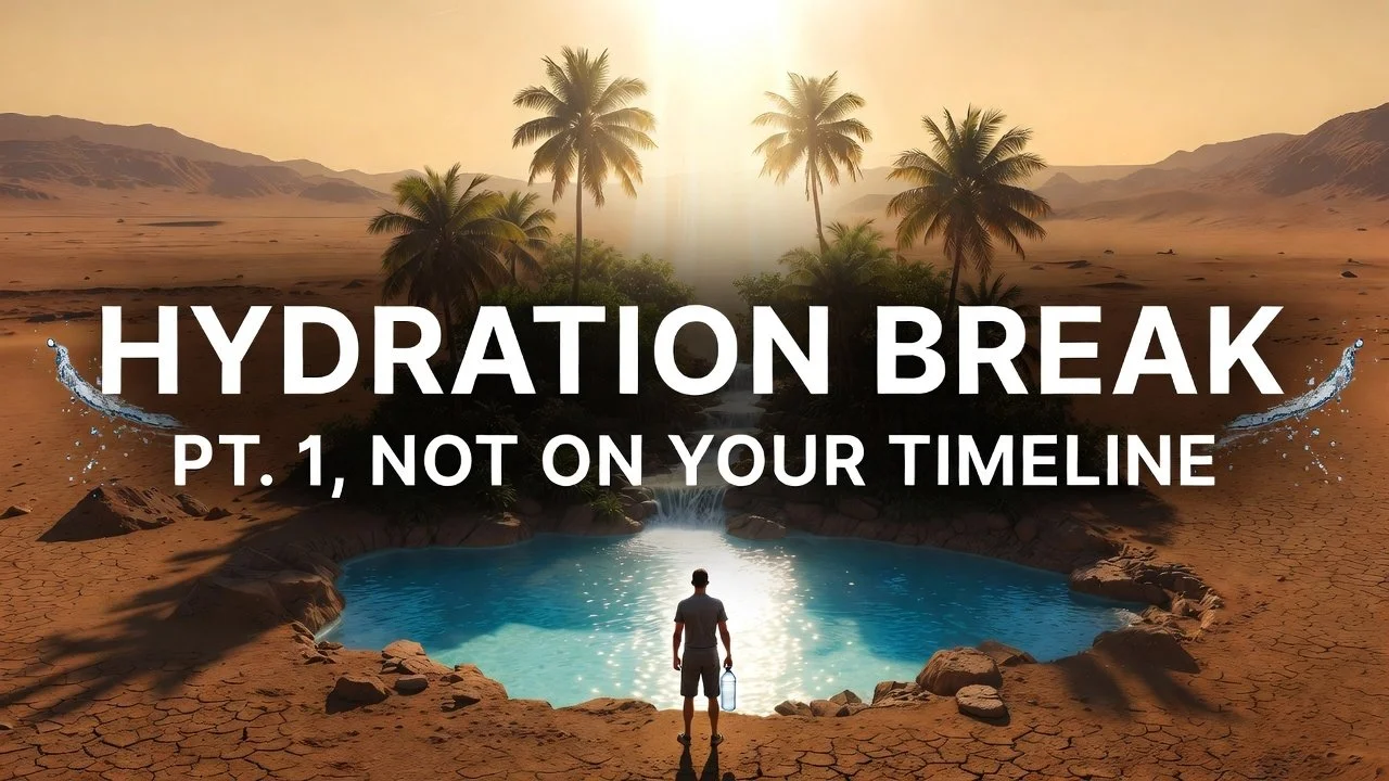 Sermon Series Blog: Hydration Break Pt.1