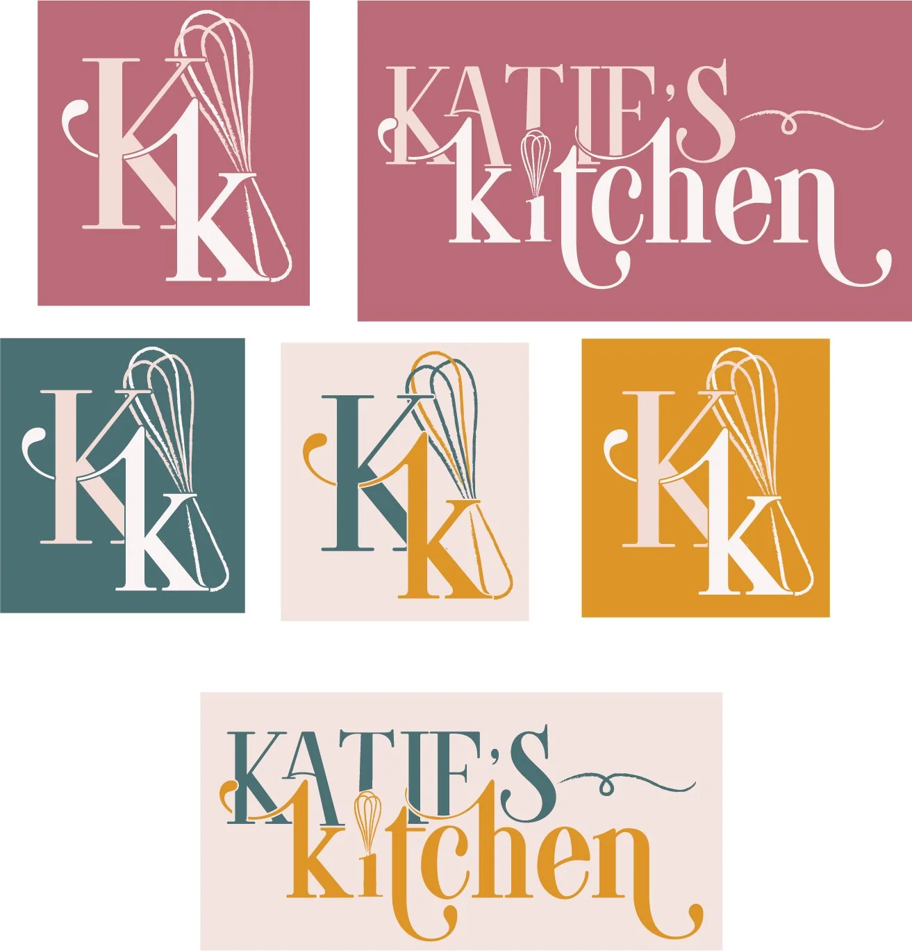Was the creative lead for Katie's Kitchen branding and design