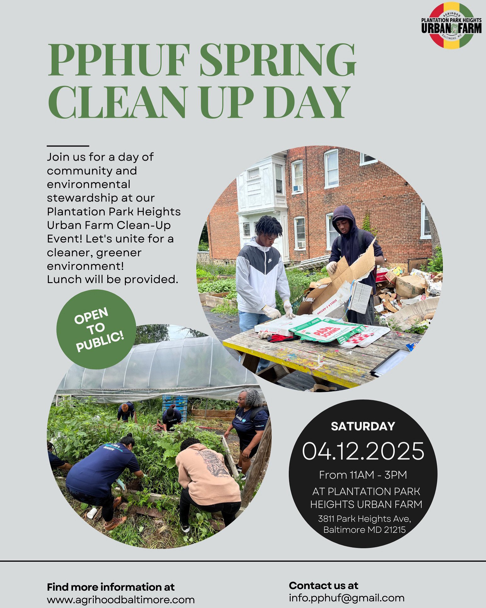 Spring Clean Up