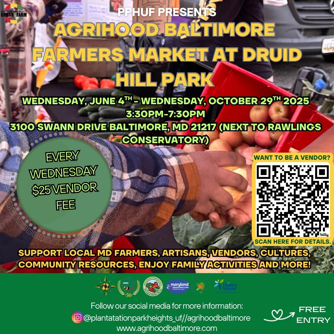 AgriHood Baltimore Farmers Market @ Druid Hill Park