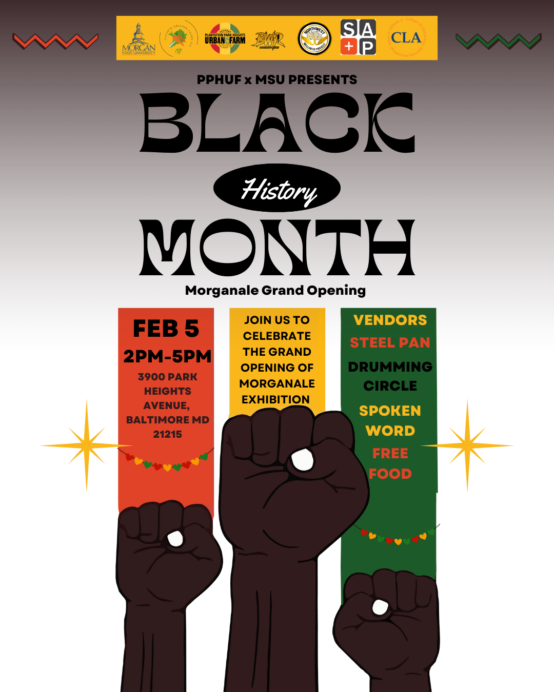 Black History Month - Morganale Grand Opening 