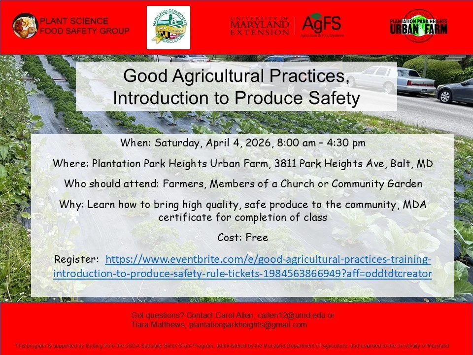 Good Agricultural Practices (GAP)