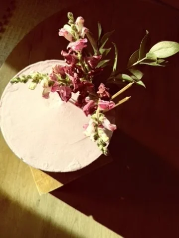 Black Velvet with a Blackberry filling