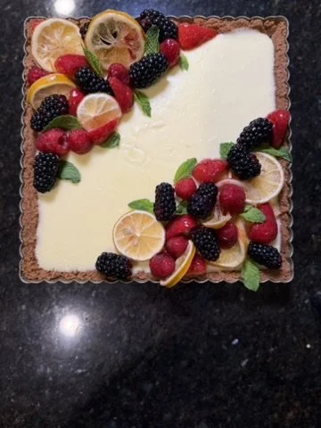Biscofff Lemon Tart