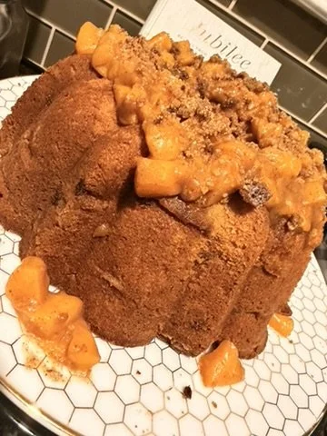 Peach Cobbler Pound Cake