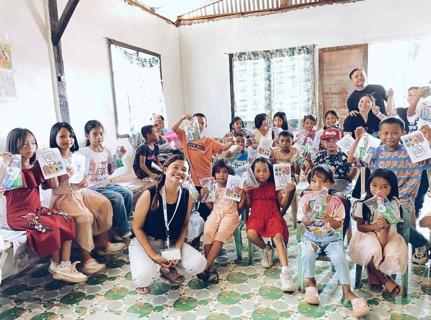 We landed running! 😎
The team wasted no time sharing Jesus and spreading His love to the children in Bukidnon through our “I Can Be Strong, Smart and Safe” curriculum last Sunday. 
Because at the end of the day, Jesus will always be th