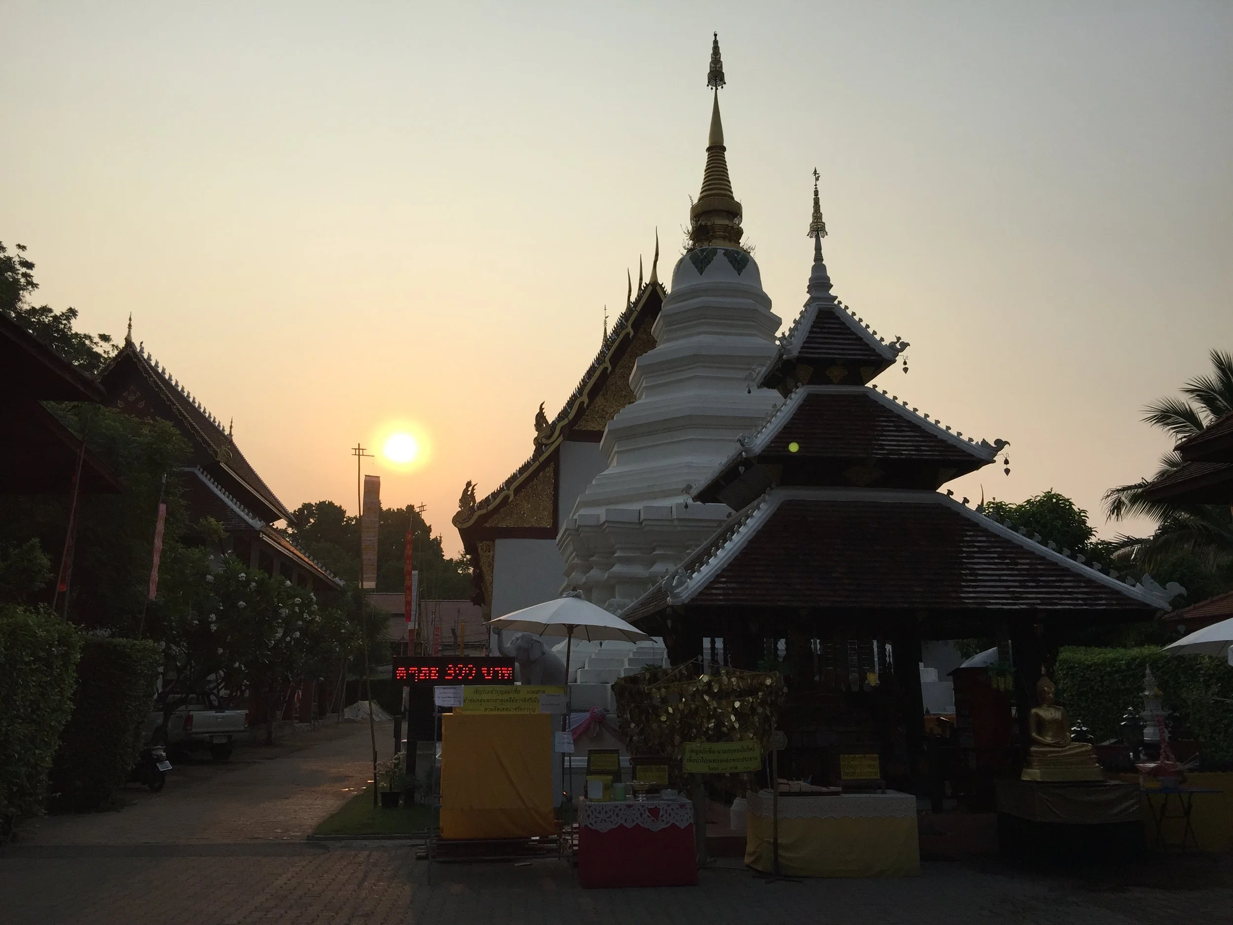 Sunrise over Chiangmai