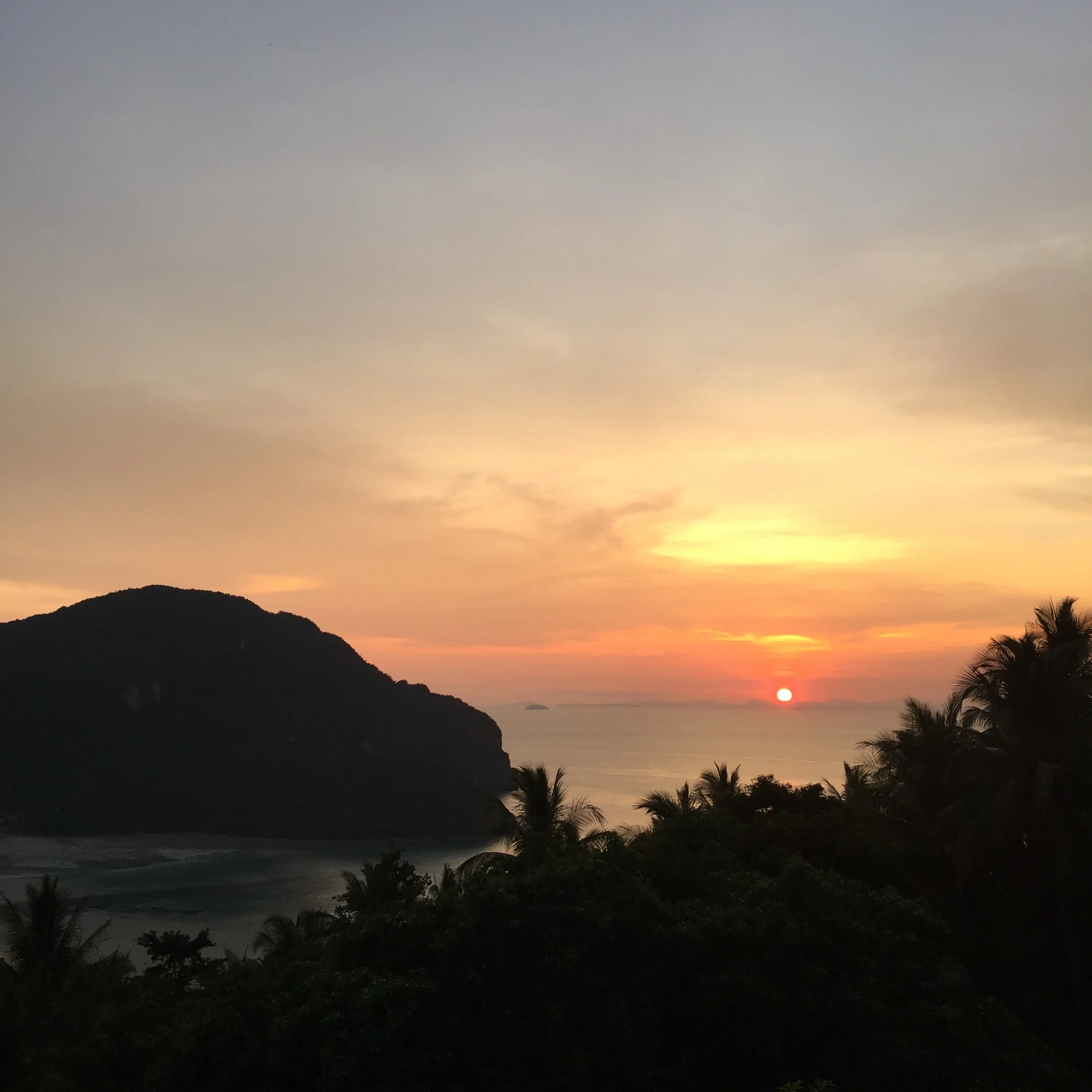 Sunset over Koh Phi Phi