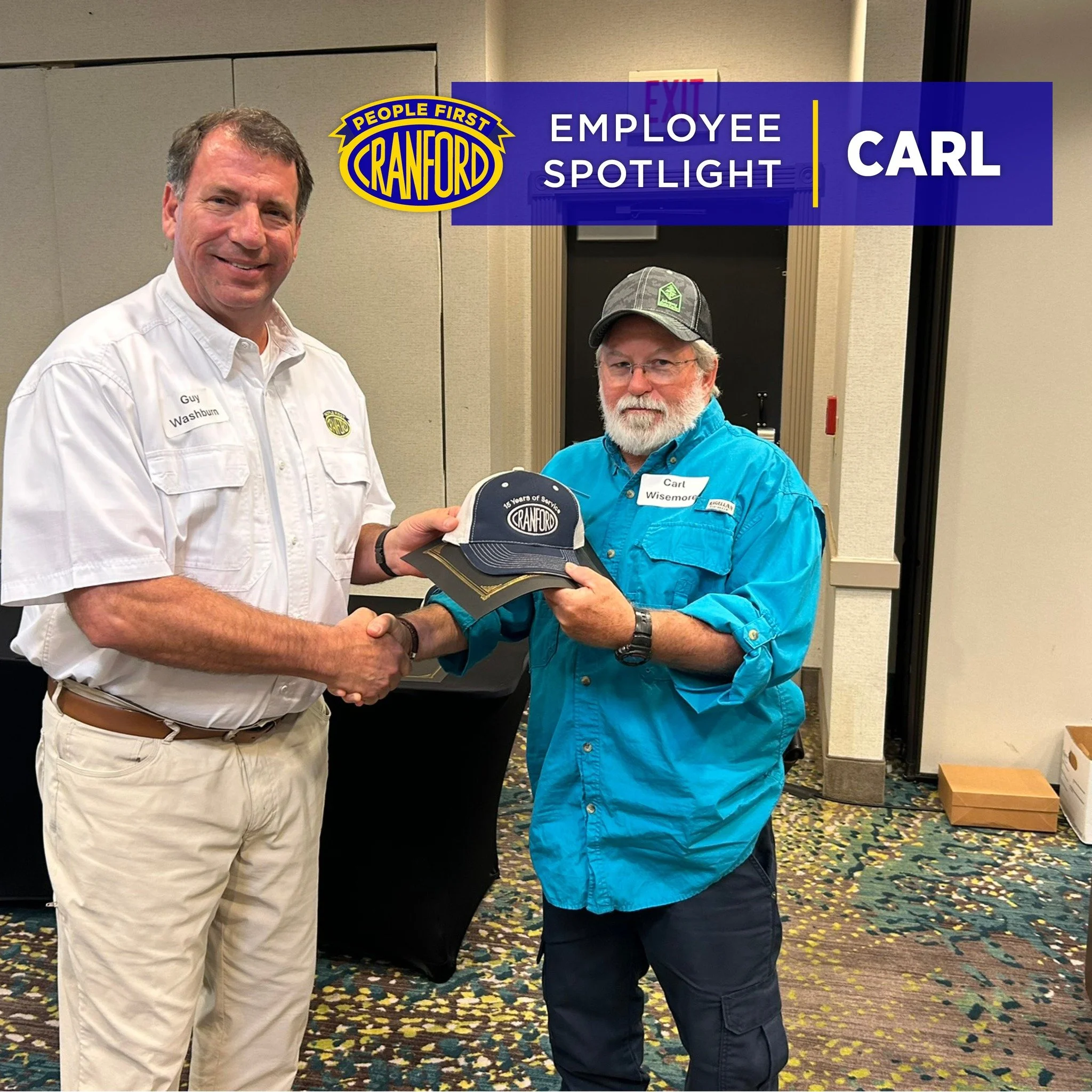 Carl Wisemore started with us at just 21 as a screed operator, stepped away a couple times for family in Ohio, but always came back home. He rejoined for good in 2010 and has been a paving crew staple ever since.

Carl&rsquo;s skill is matched only b