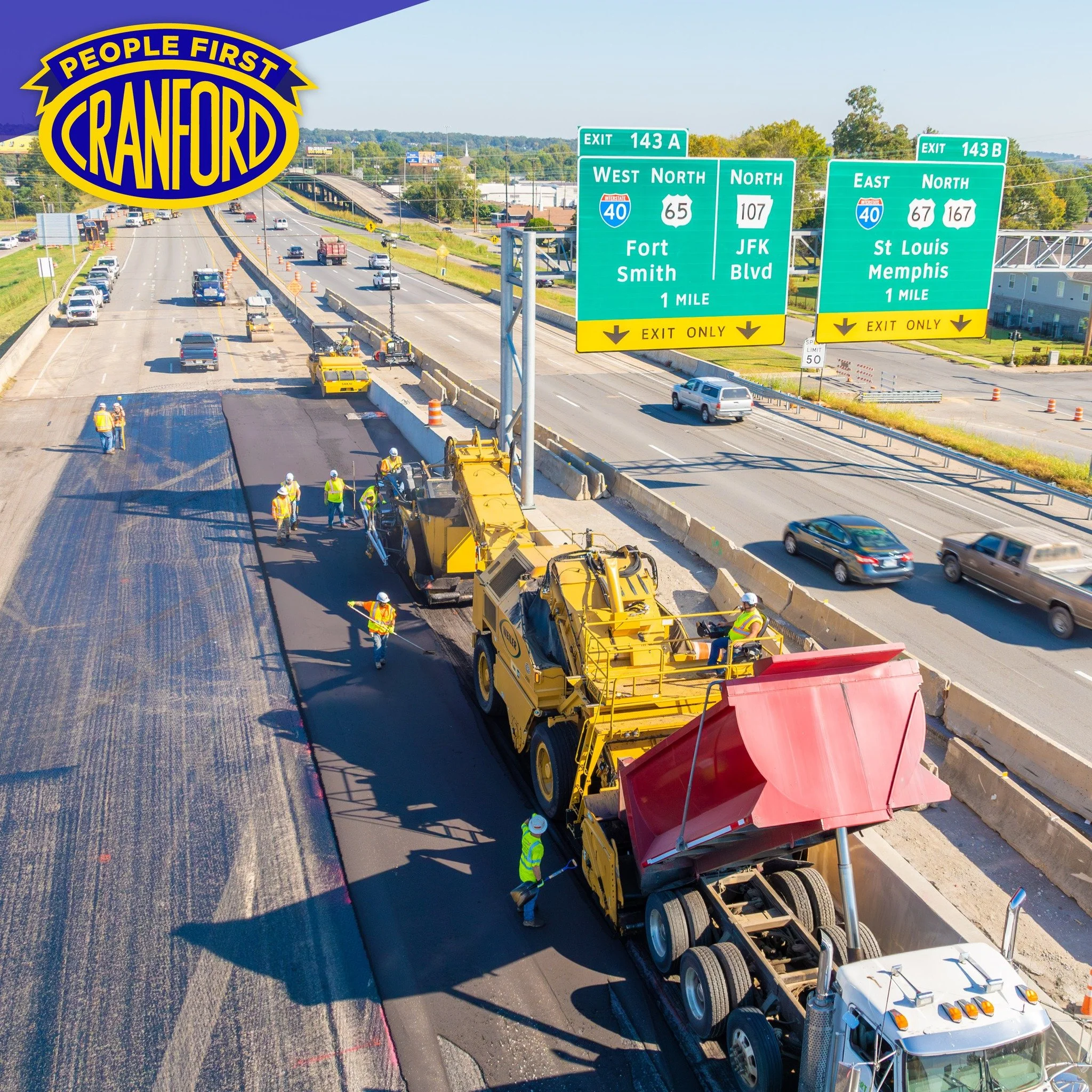 Every project we complete is an investment in Arkansas's future. Whether it's improving a neighborhood street or paving a major highway, Cranford Construction is proud to help build the infrastructure that keeps our communities connected and our econ