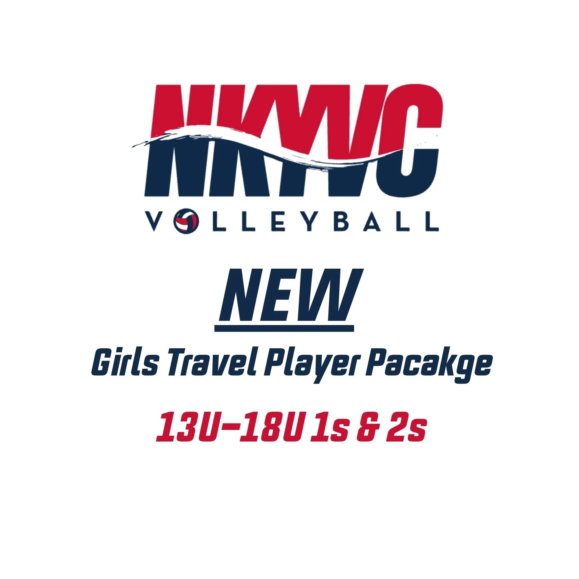 NKYVC - New Player Package - Girls 13U-18U 1s & 2s