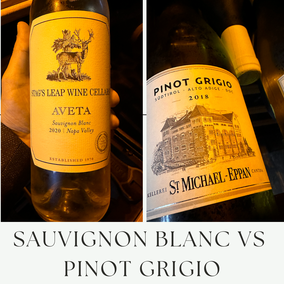 Sauvignon Blanc vs. Pinot Grigio A Comprehensive Guide with Comparison