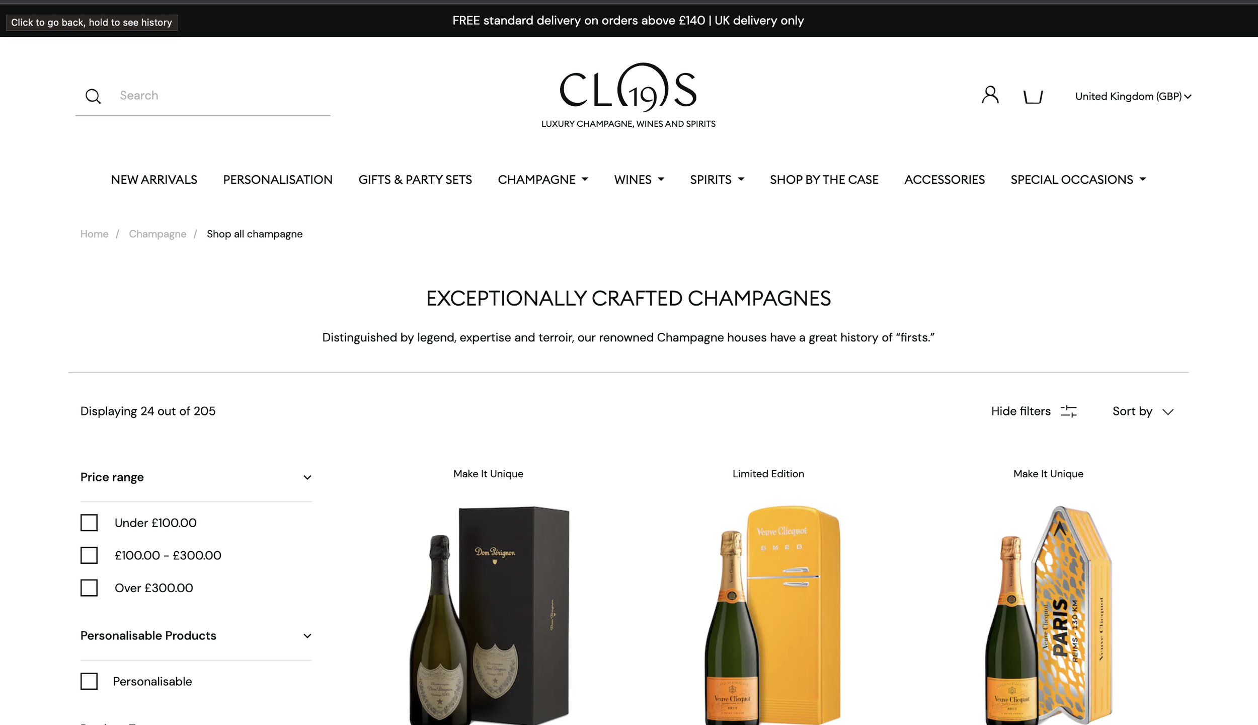 Clos19 - Wines & Spirits - LVMH