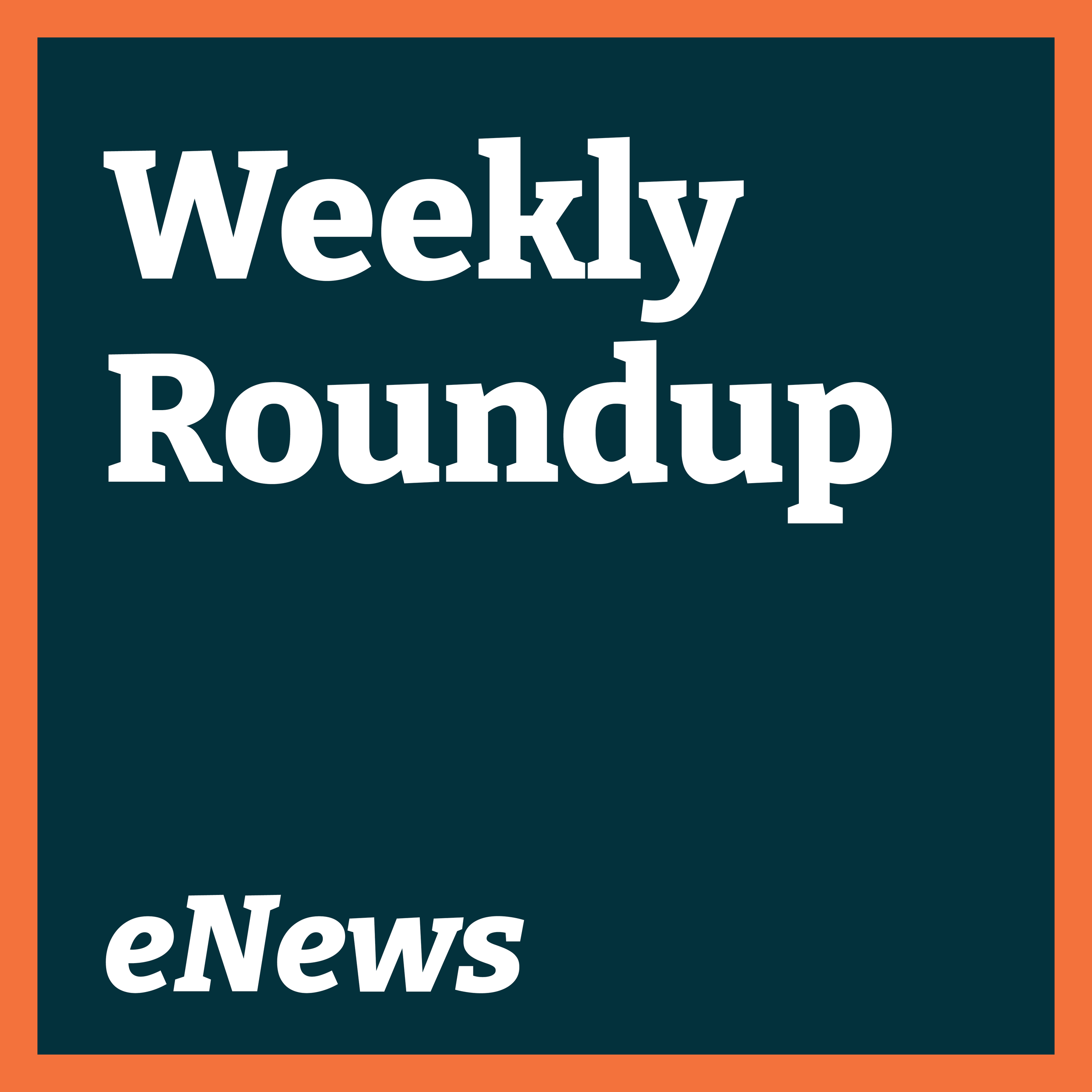 Weekly Roundup: 12-15-22