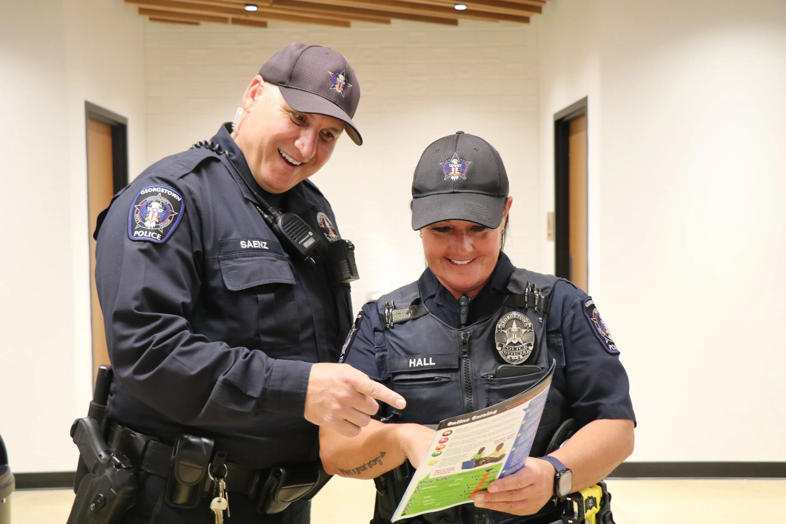 GISD Thanks our School Resource Officers on National SRO Day
