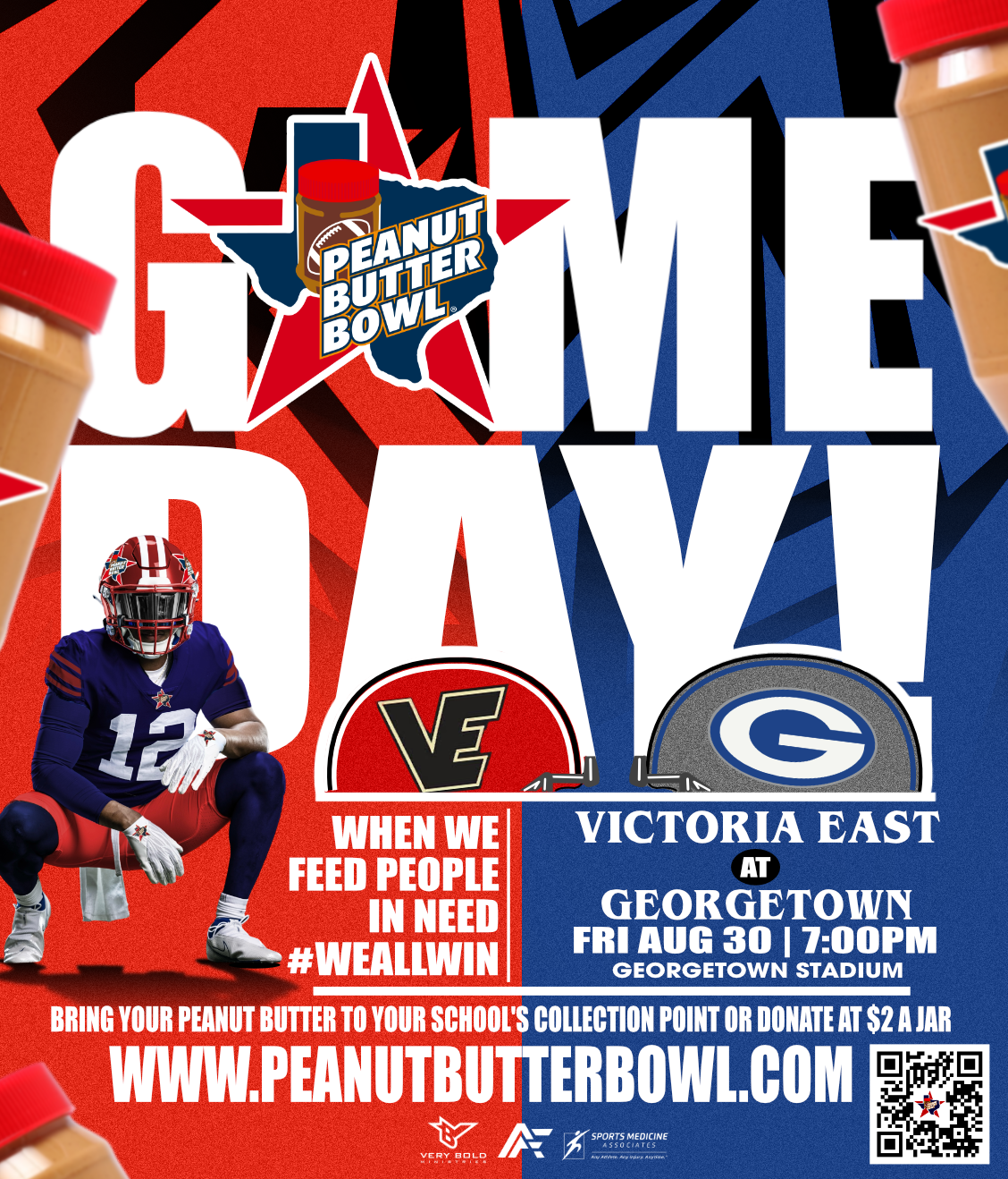 Support GHS Football’s Peanut Butter Bowl - How to Donate