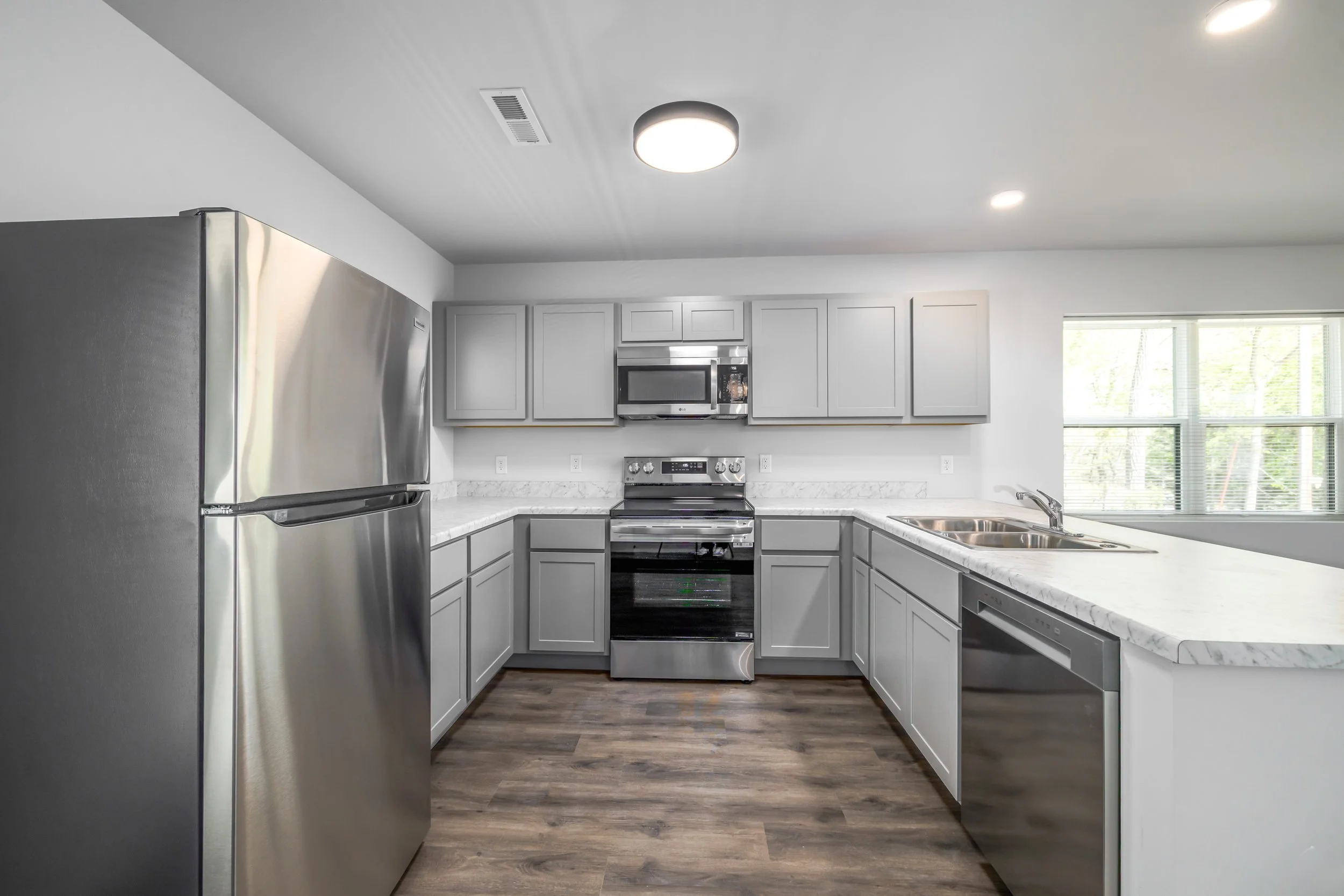 The Berg Apartment Community, a brand new build in Milton Wisconsin, open concept, 3 bed, 2 bath and pet friendly!