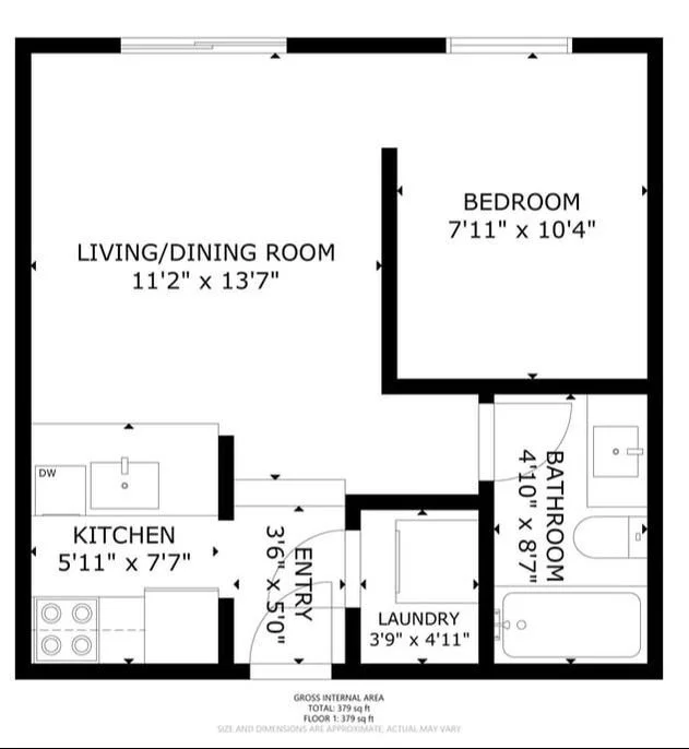 1 Bedroom | 1 Bathroom