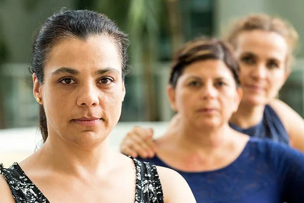 Group of multi generational women