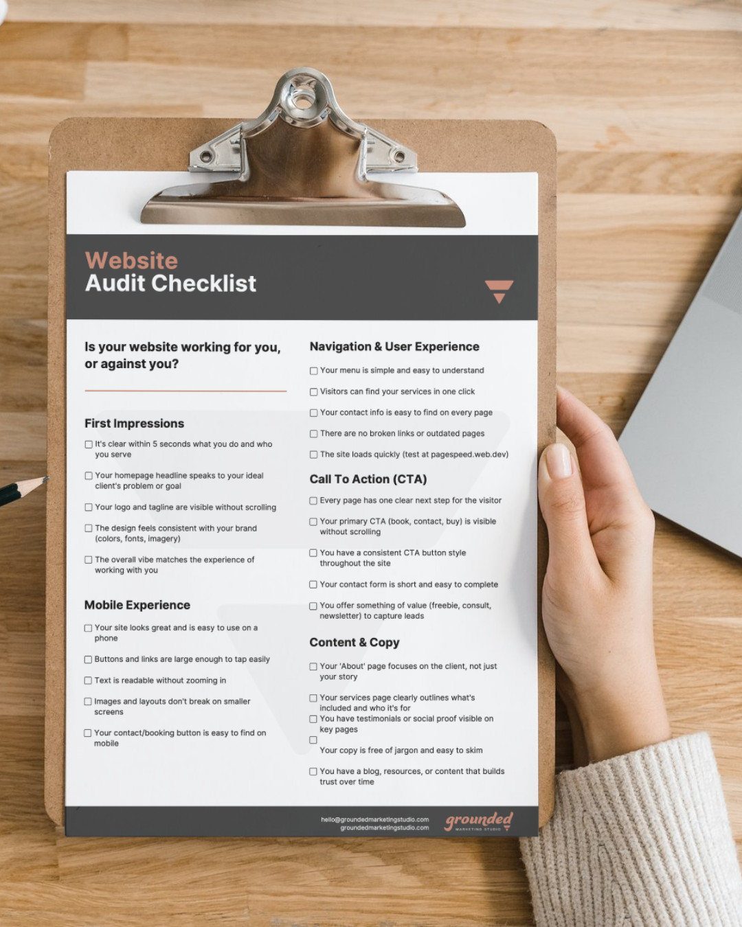 Website Audit Checklist