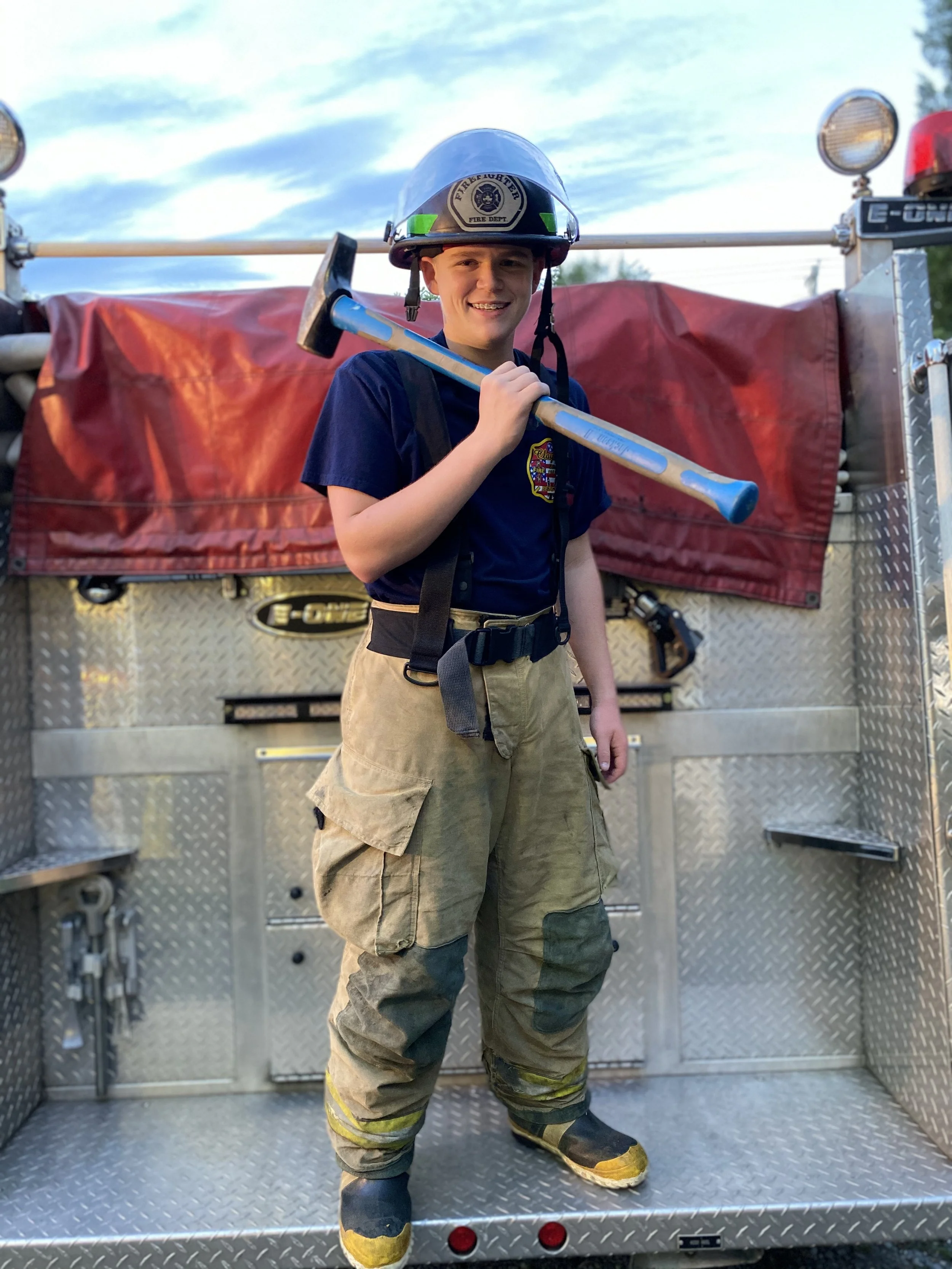 Sledge hammer and Andrew.jpg