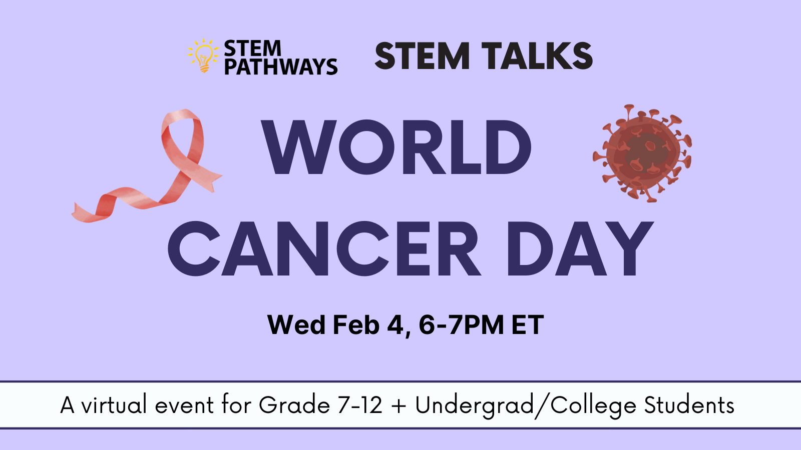 STEM Talks: World Cancer Day