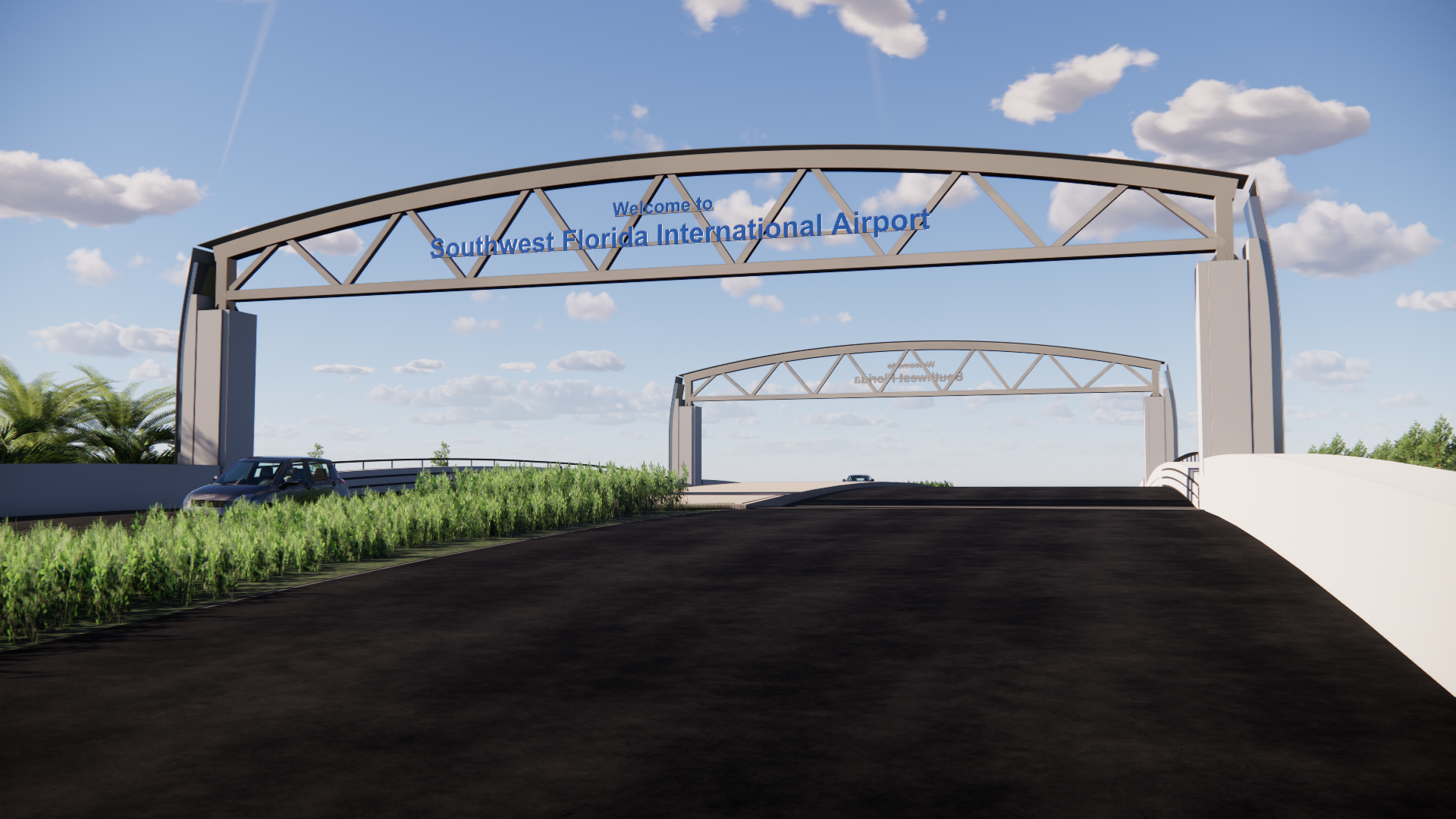 LCPA Overpass Monument Signage