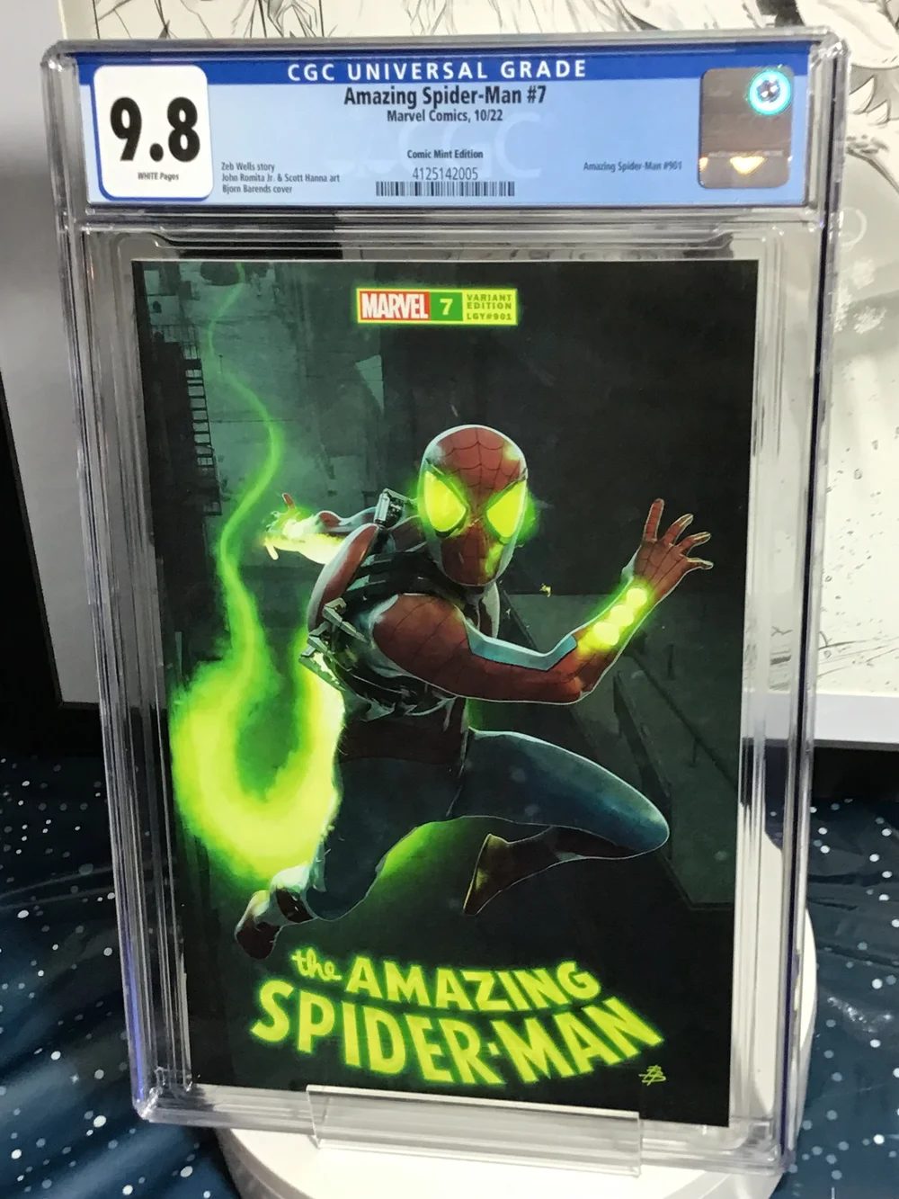 Amazing Spider-Man #7 The Comic Mint Exclusive Limited to 500 CGC 