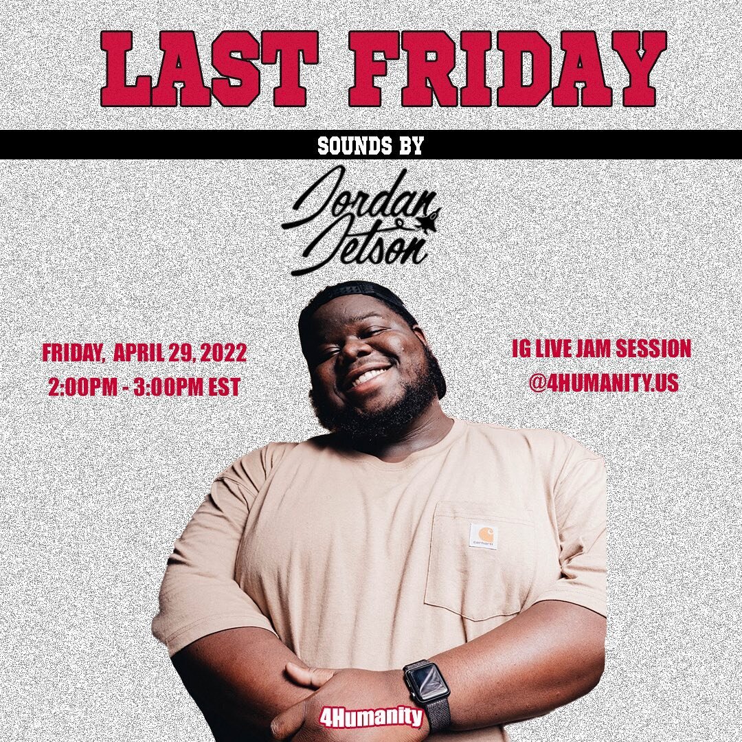 We&rsquo;ve invited @djjordanjetson to mix live on our Instagram this Friday between 2PM-3PM EST! 

Jordan graduated from Howard University where he devoted most of his time to music &mdash; working for the university&rsquo;s radio station + spinning