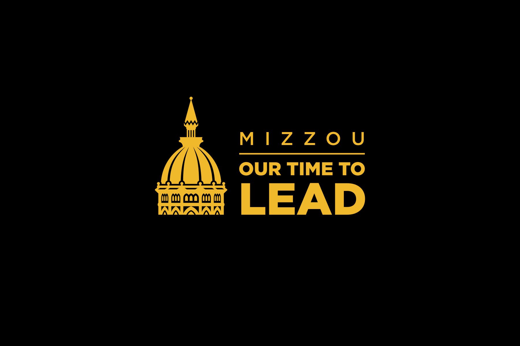Mizzou Our Time to Lead Logo Design