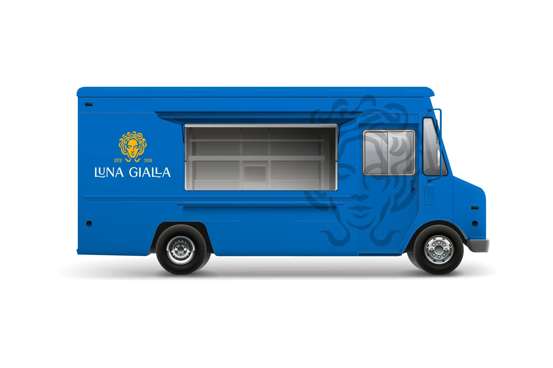Luna Gialla Food Truck Design