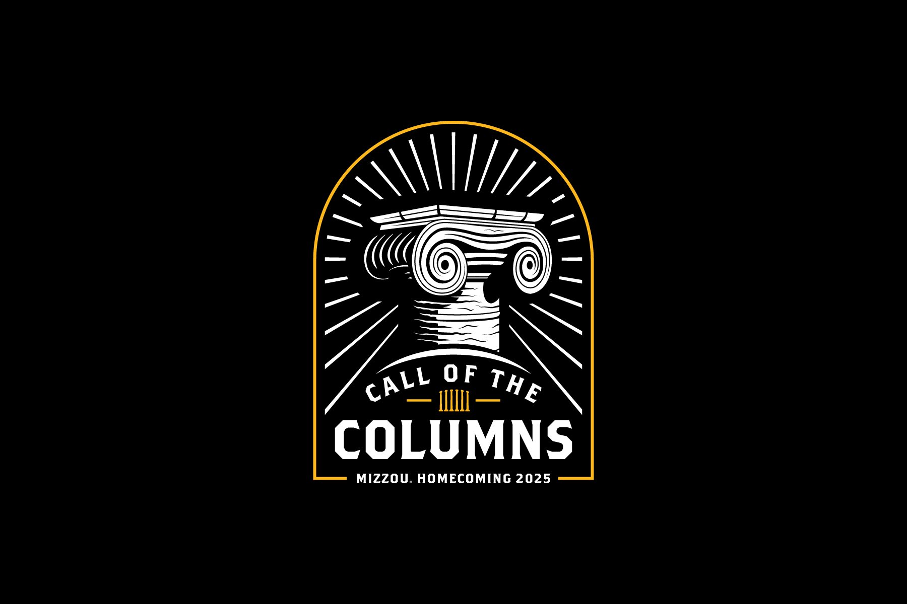 Mizzou Homecoming Logo 2025