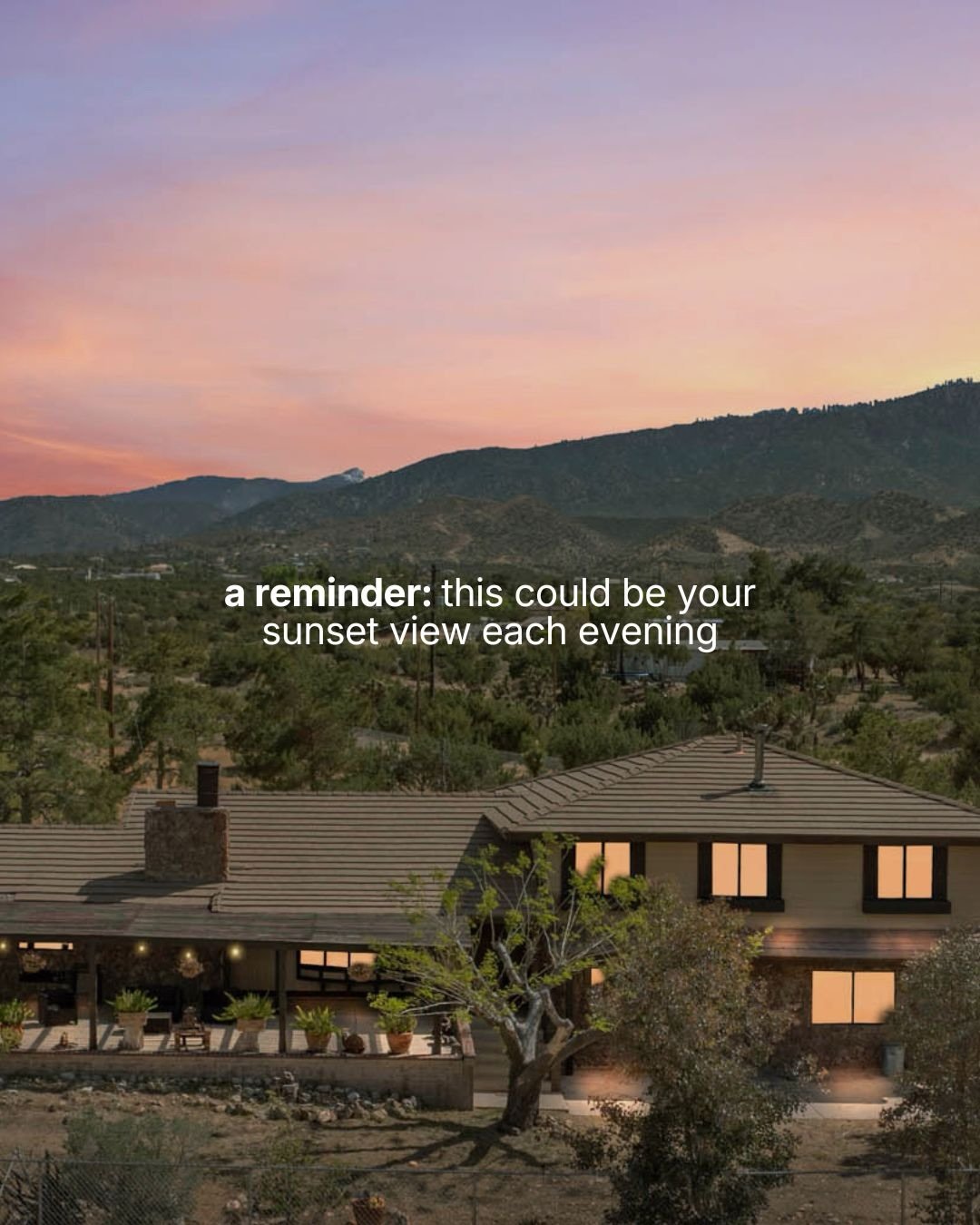 High desert magic! 

Welcome to your own private retreat at 984 Pi&ntilde;on Rd &mdash; where wide open skies, mountain views, and unforgettable sunsets come standard.

This 3 bed, 2.5 bath home sits on 2.28 acres and is full of character in all the 