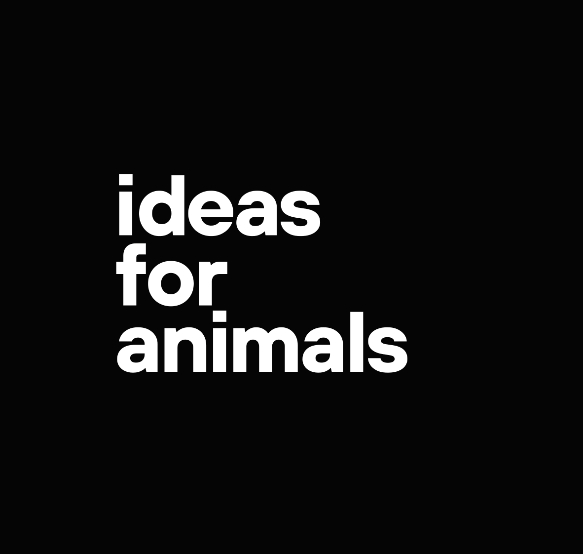 Ideas for Animals