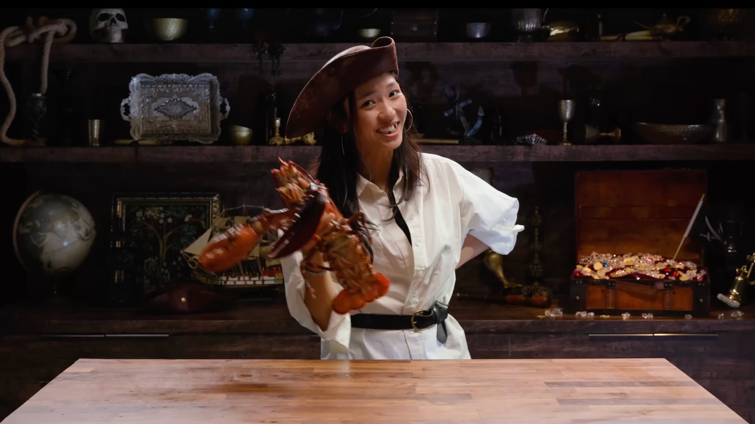 i eat pirate food for 24 hours