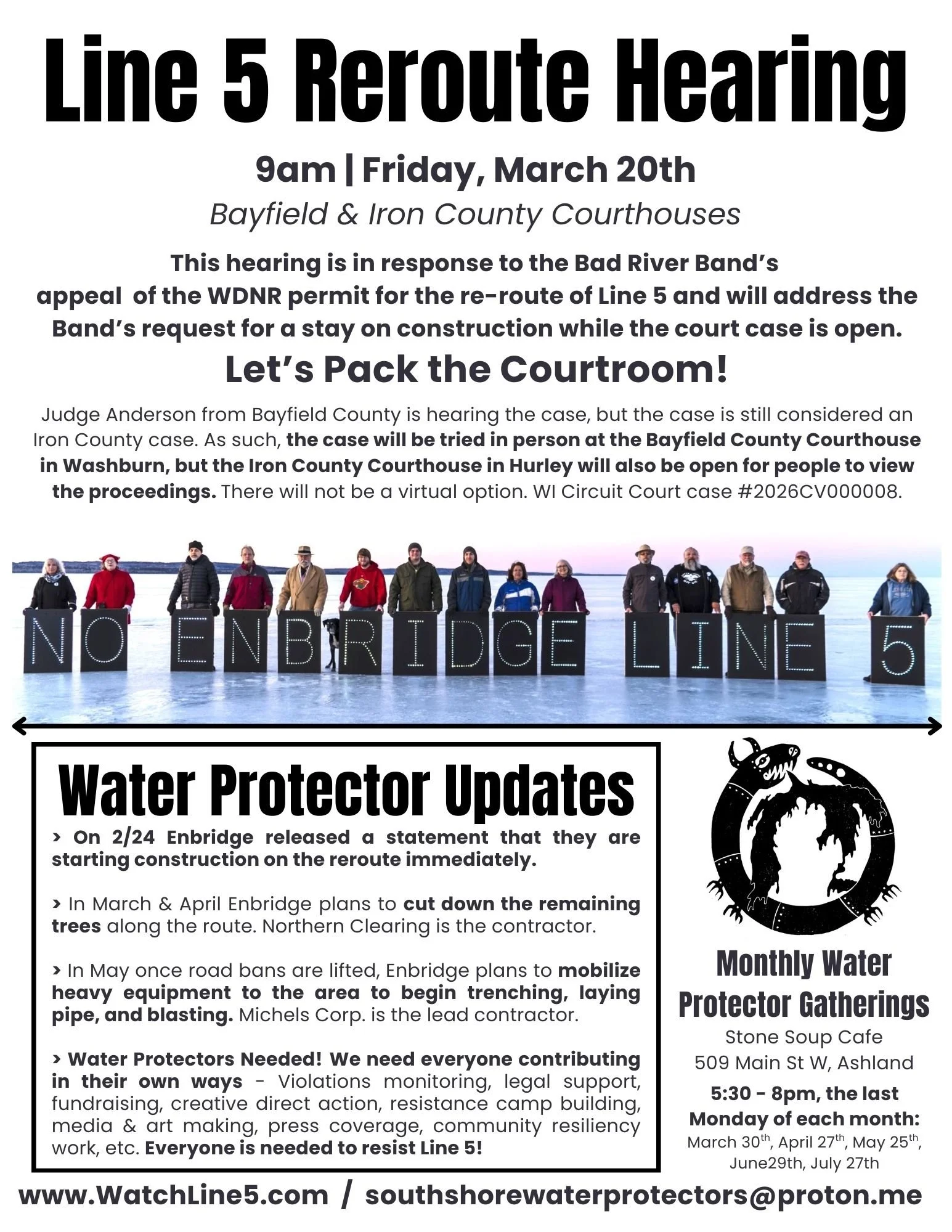 Line 5 Reroute Hearing