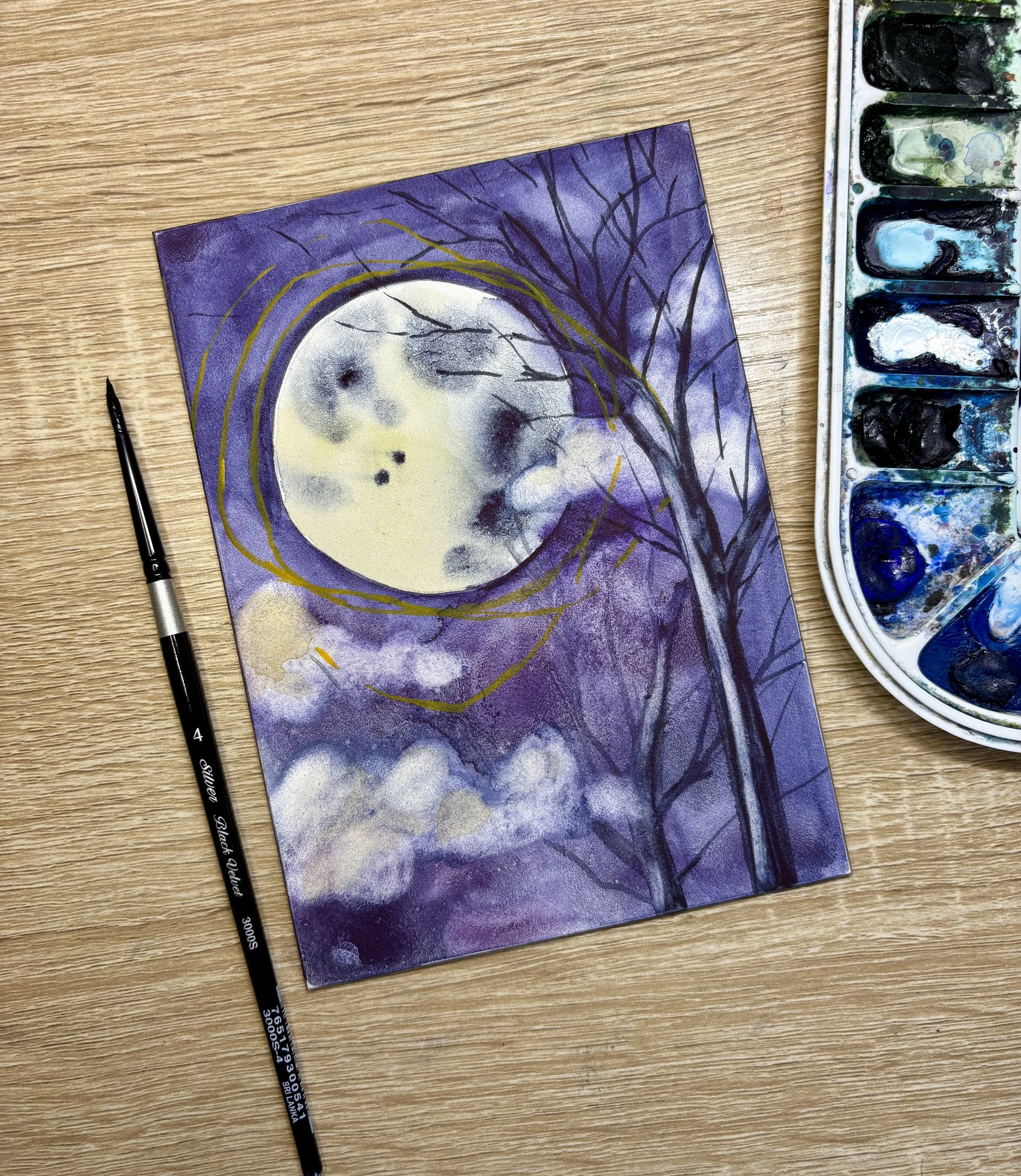 Spooky Scenes on Aquabord and Cradleboard