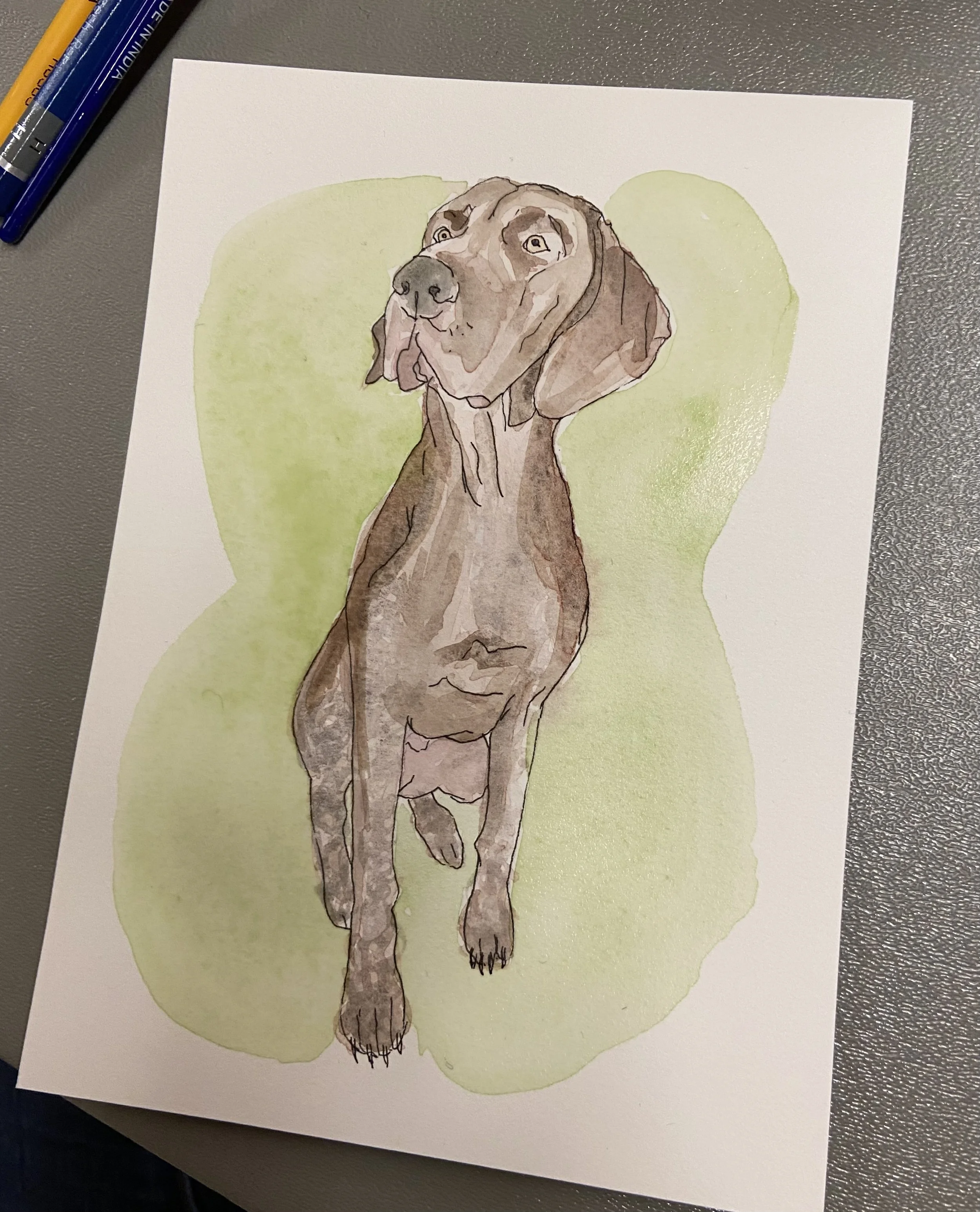Paint your Dog night at Delta Beer Lab