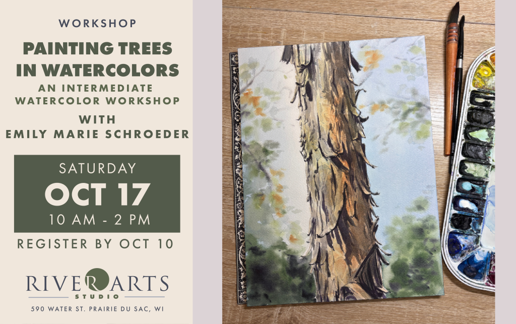 Intermediate Workshop: Trees in Watercolors
