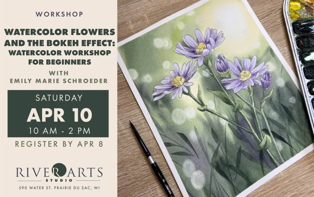 Watercolor Workshop: The Bokeh Effect