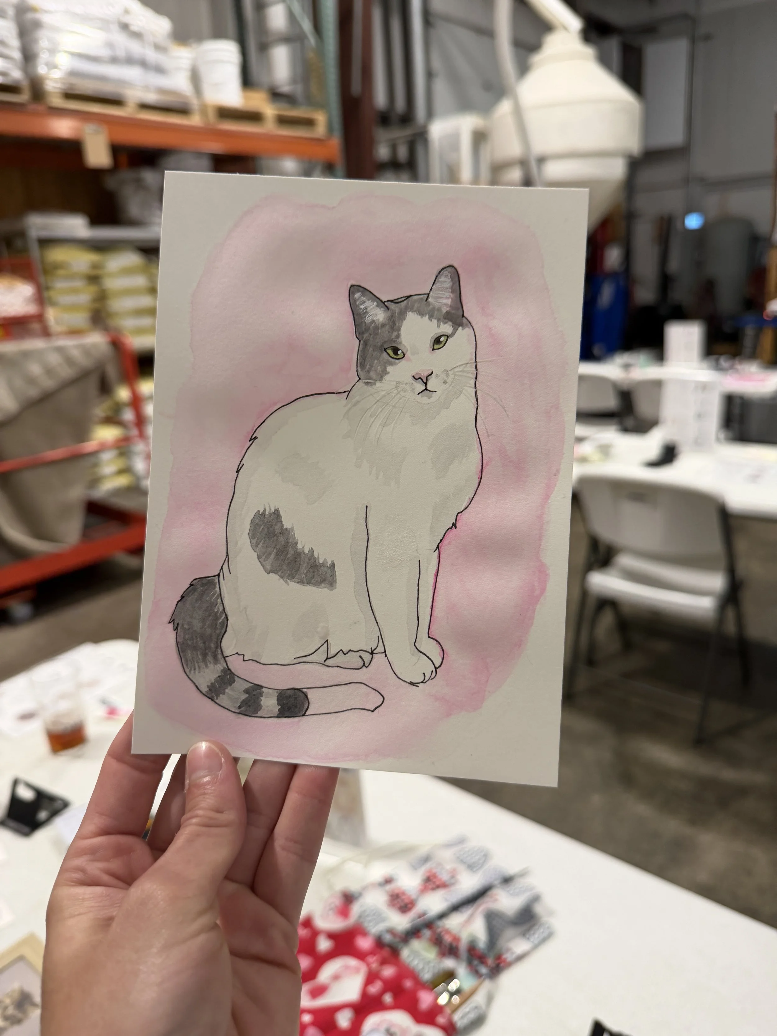 Paint your Cat Night at State Line Distillery