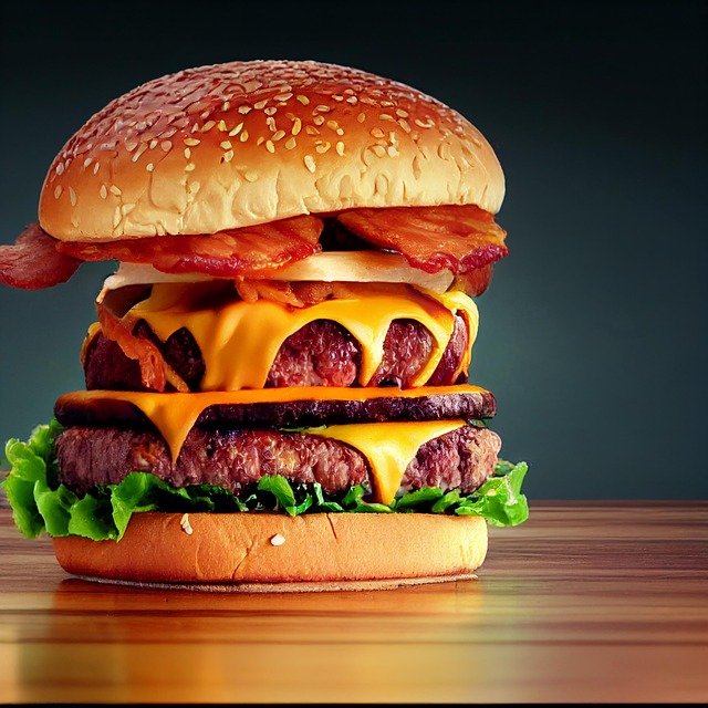 Bison Burger Patties Case