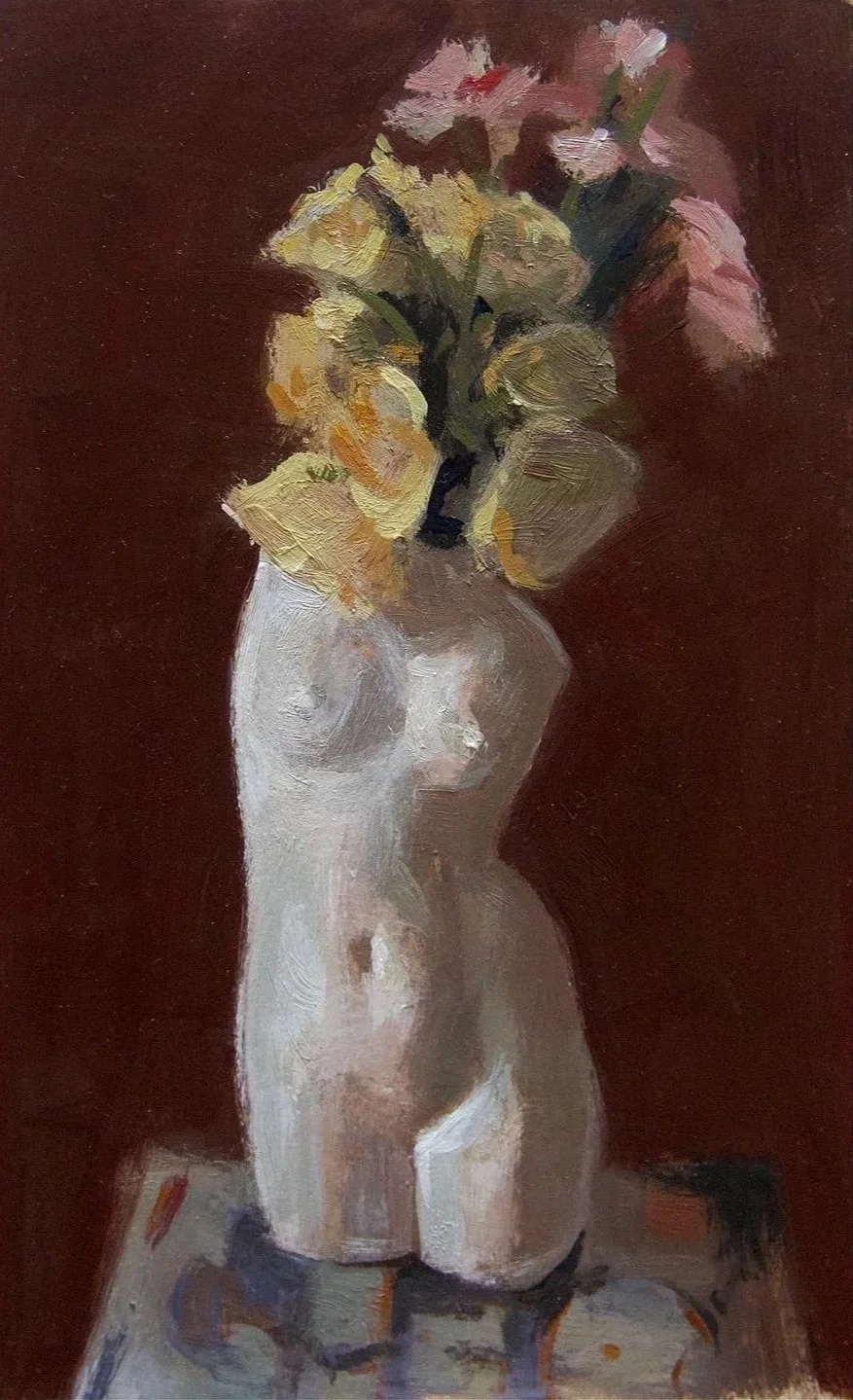 Untitled, 7 x 4, Acrylic on Paper (2024)