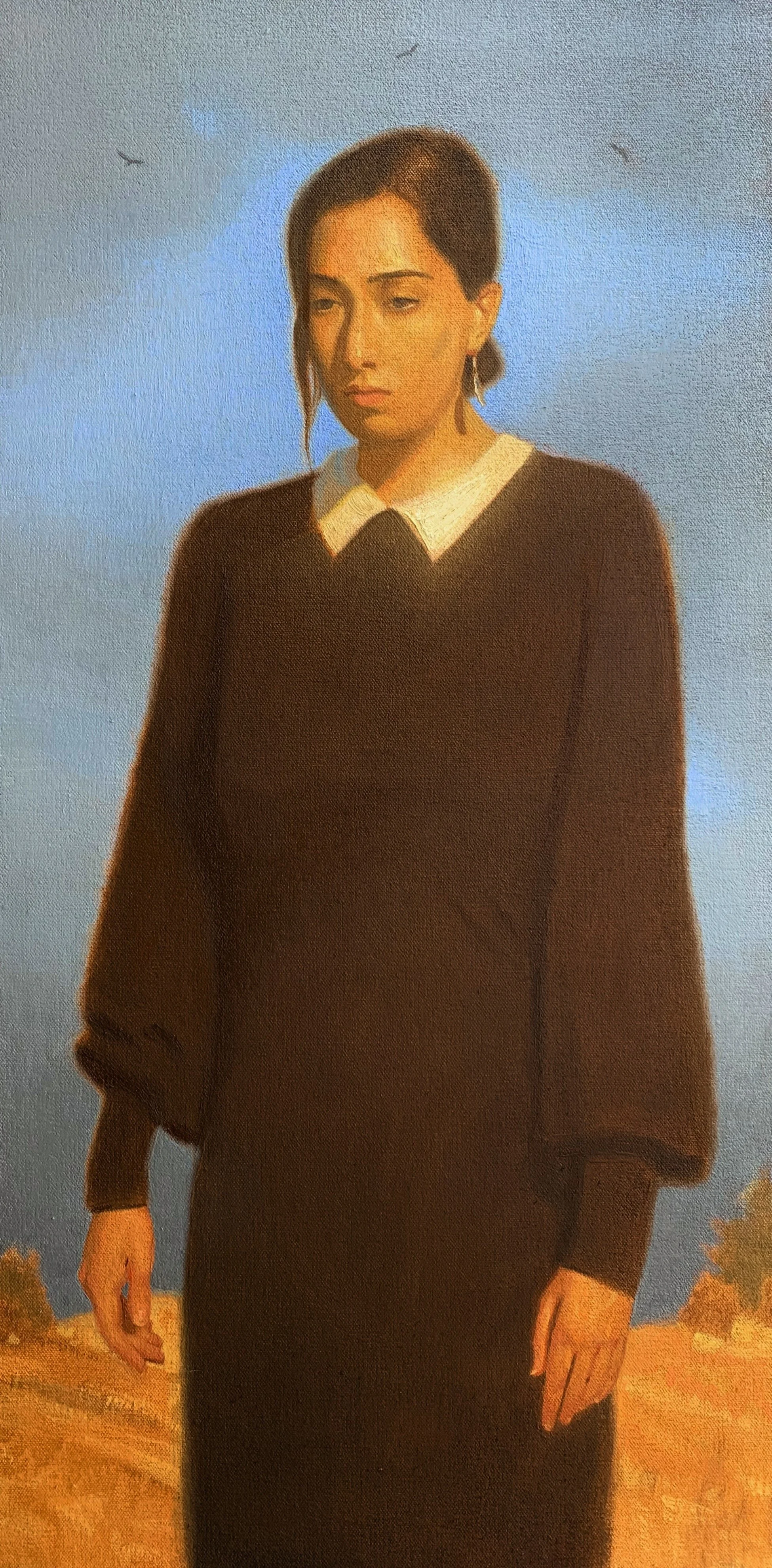 Crossroads, 24 x 12, Oil on Canvas (2023)