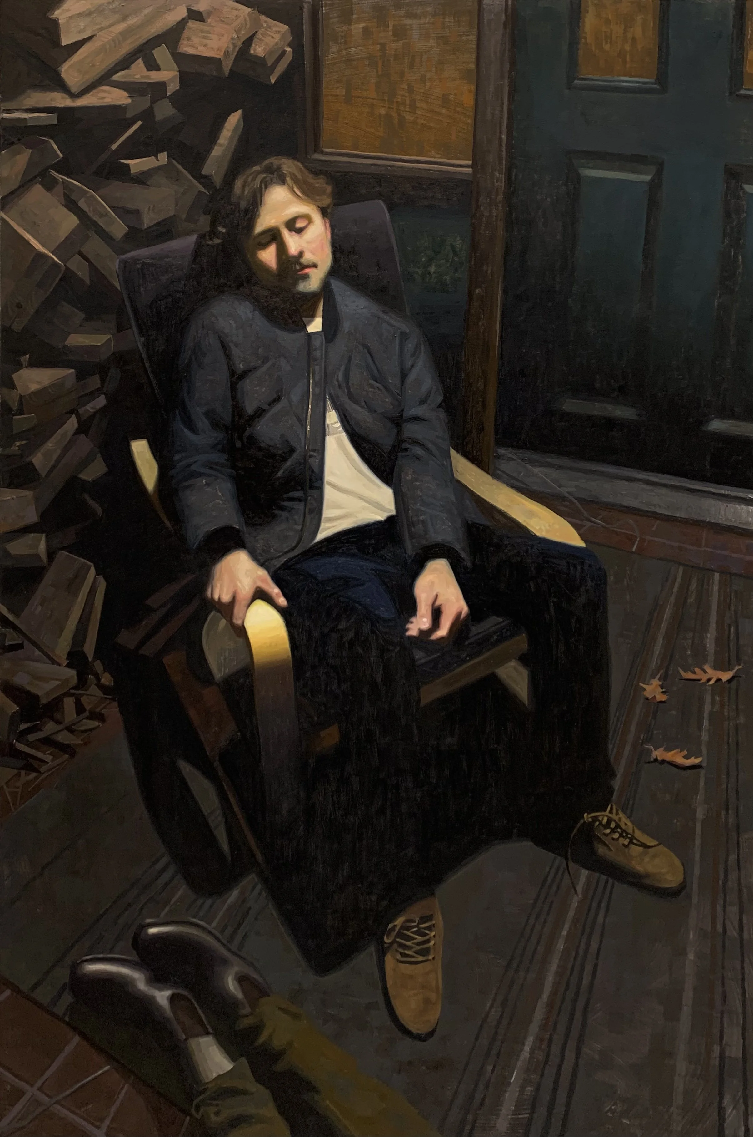 Star Gazer, 60 x 40, Oil on Canvas (2022)