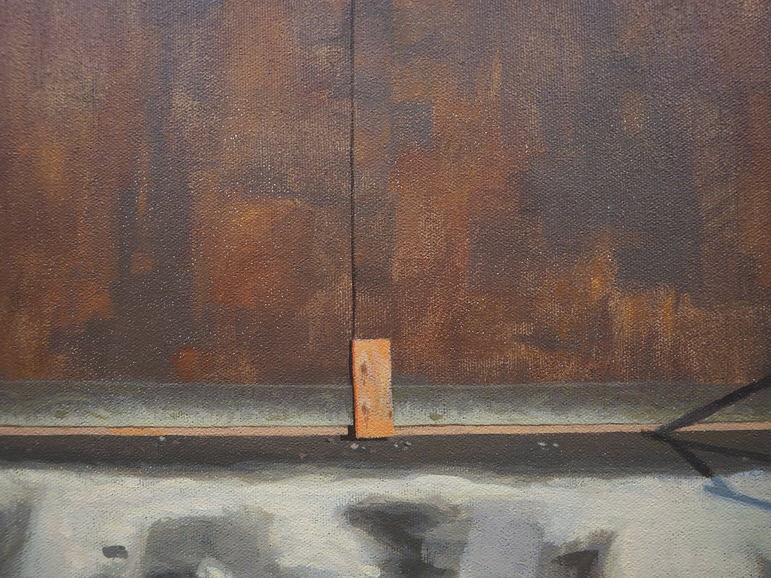 The Shed, On Wood Avenue, 24 x 36, Acrylic on Canvas 1.JPG