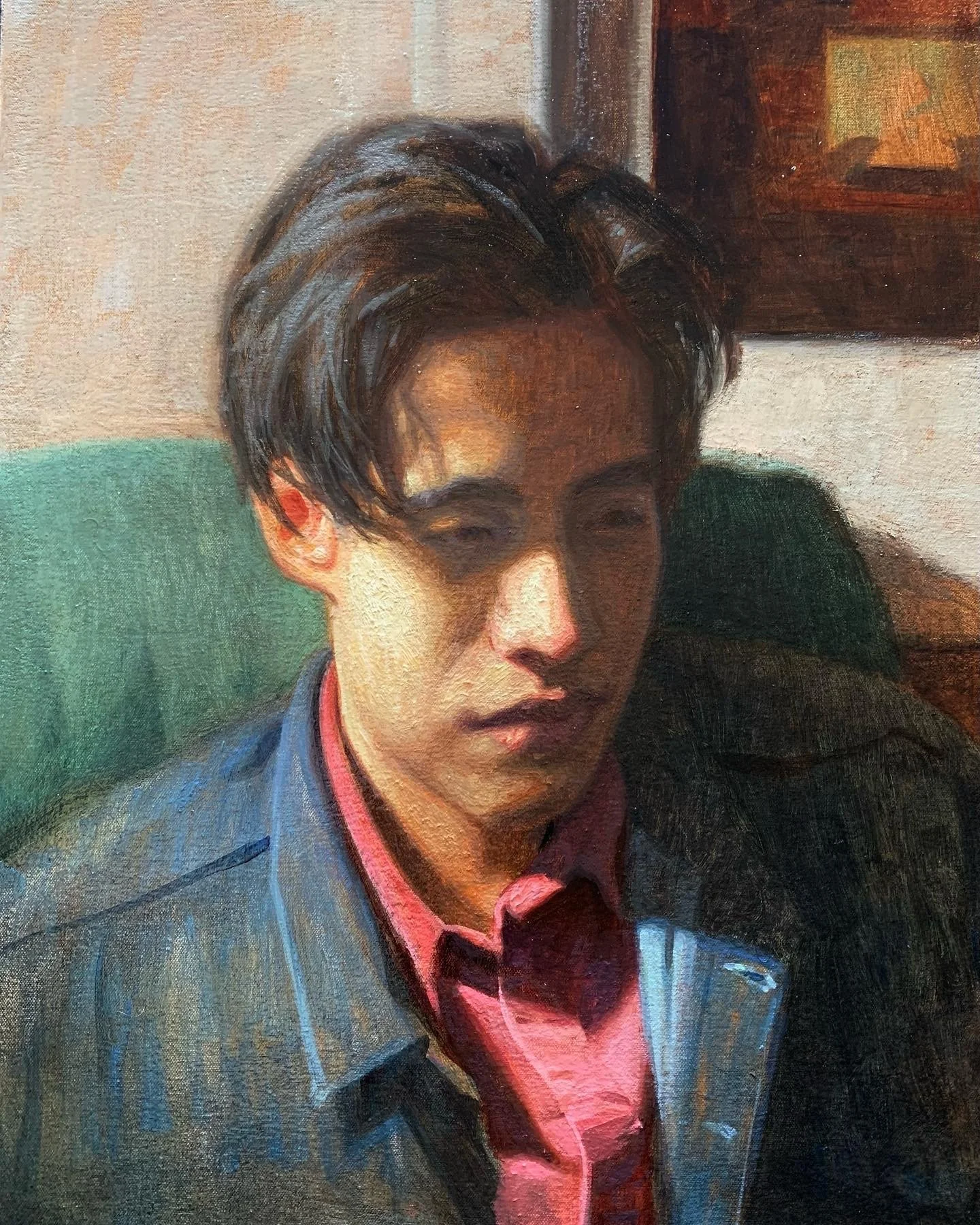 A Student, 20 x 16, Oil on Canvas (2022)