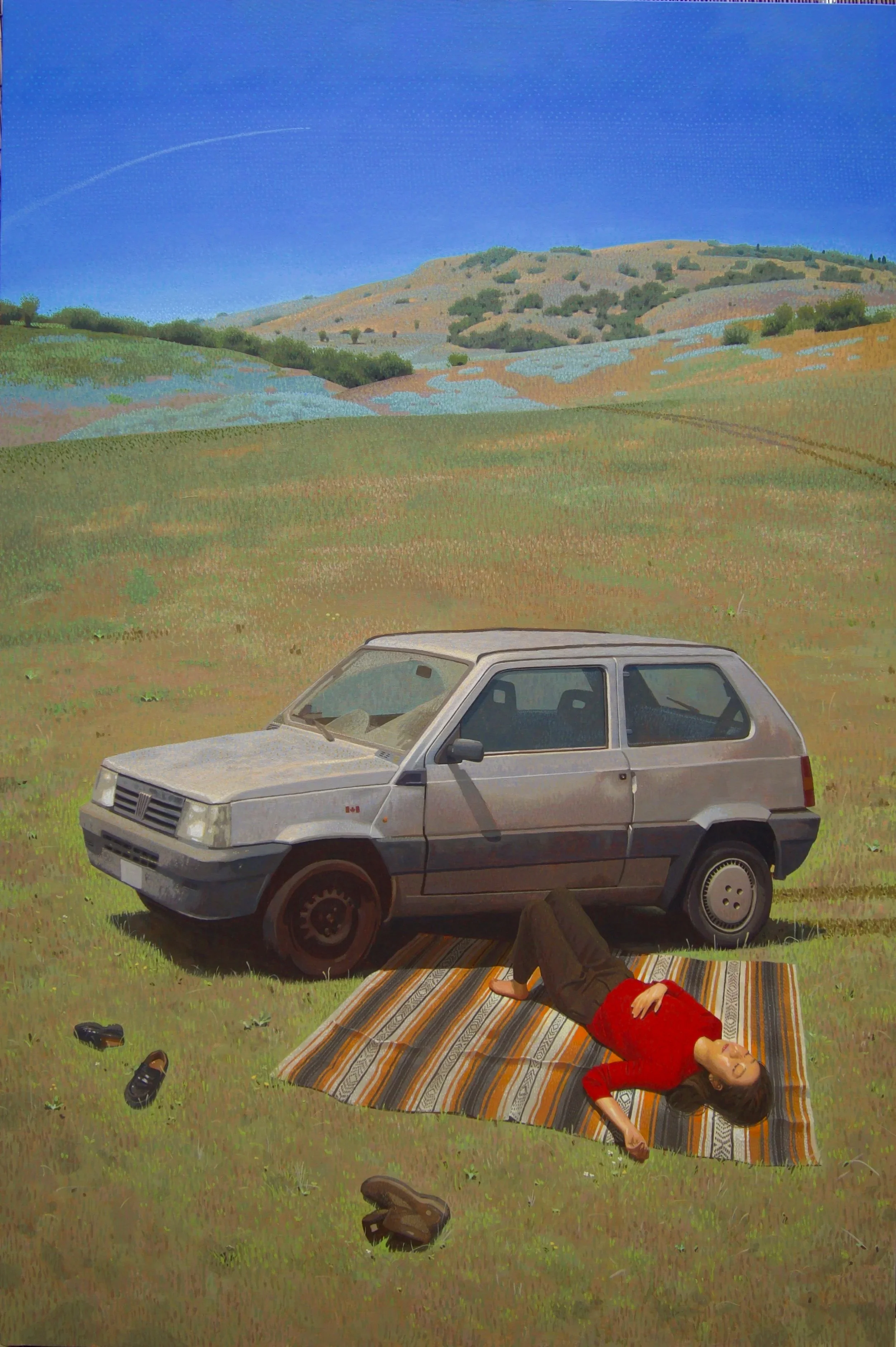 Day Tripper, 40 x 60, Acrylic on Canvas (2025)