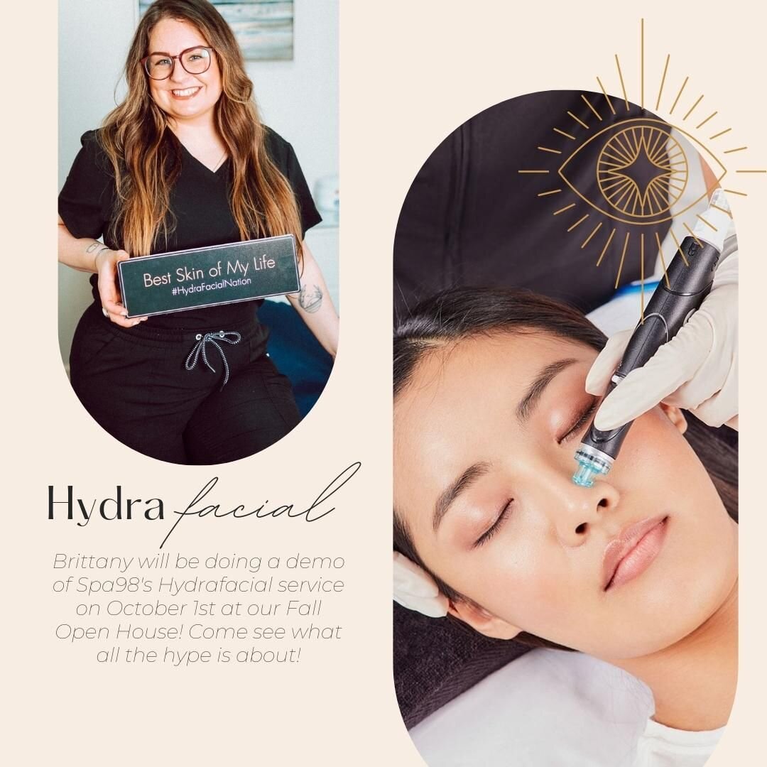 HydraFacials are good for all skin types and especially before special occasions. The HydraFacial can be done monthly, bi- monthly or right before a big night out. HydraFacial creates an indescribable glow that you can't get anywhere else, with minim