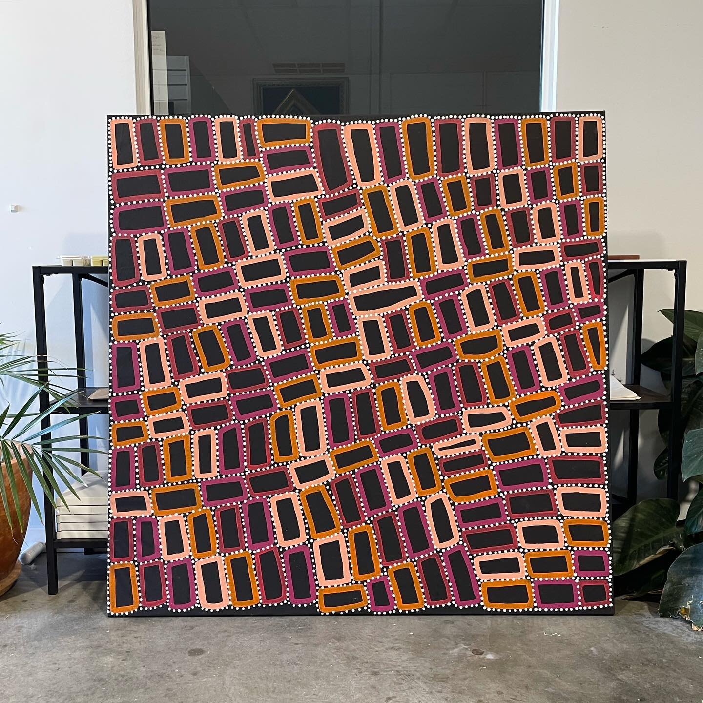 Stunning piece we stretched today, by Pintupi artist Walala Tjapaltjarri
.
.
.
#smallbusinessperth #thebalcattabuzz #picturesplusperth #perthcreatives #perthsmallbusiness #perthlife #customframing #pictureframing #pictureframe #perthframers #perthint